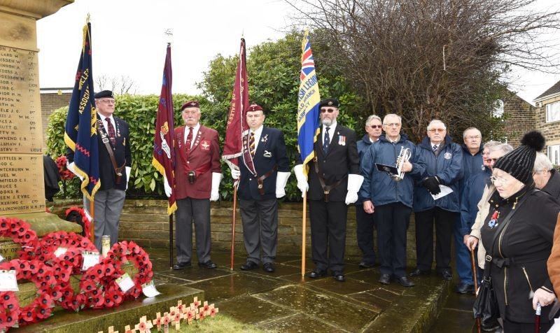 Other image for Ceremony remembers First World War soldier who died in battle